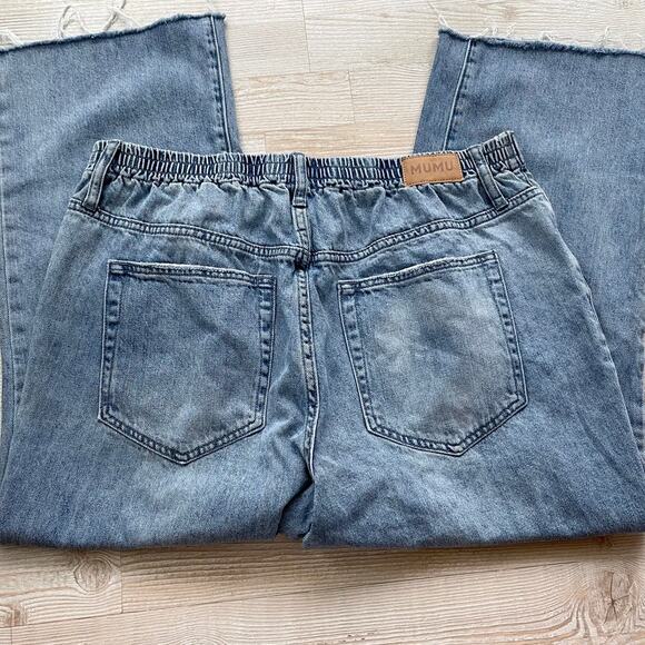 Show Me Your Mumu Memphis Mid Rise‎ Jeans | Fall Blues Size 32 - Picture 7 of 11